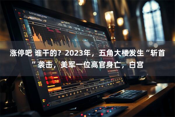 涨停吧 谁干的？2023年，五角大楼发生“斩首”袭击，美军一位高官身亡，白宫